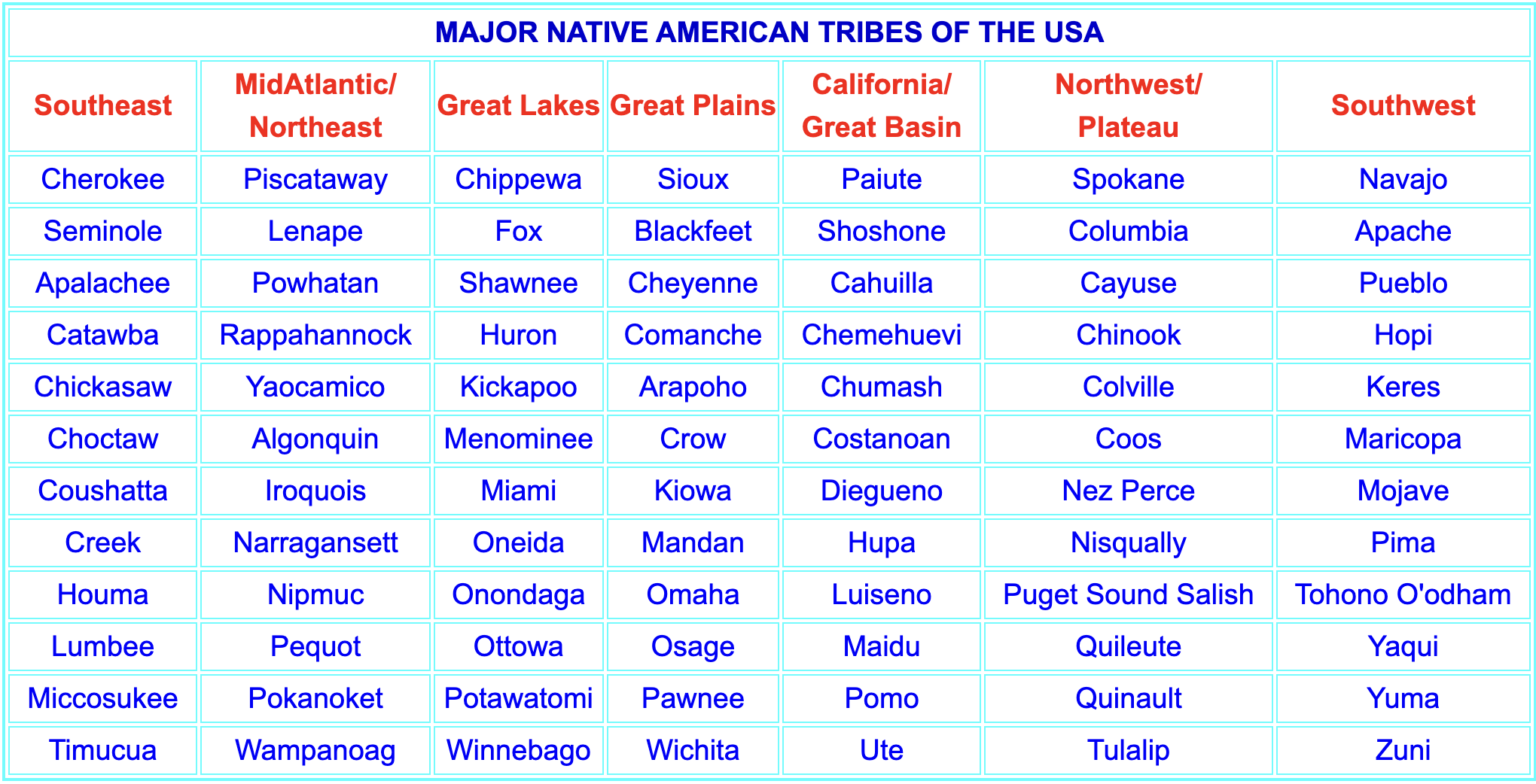 American tribes